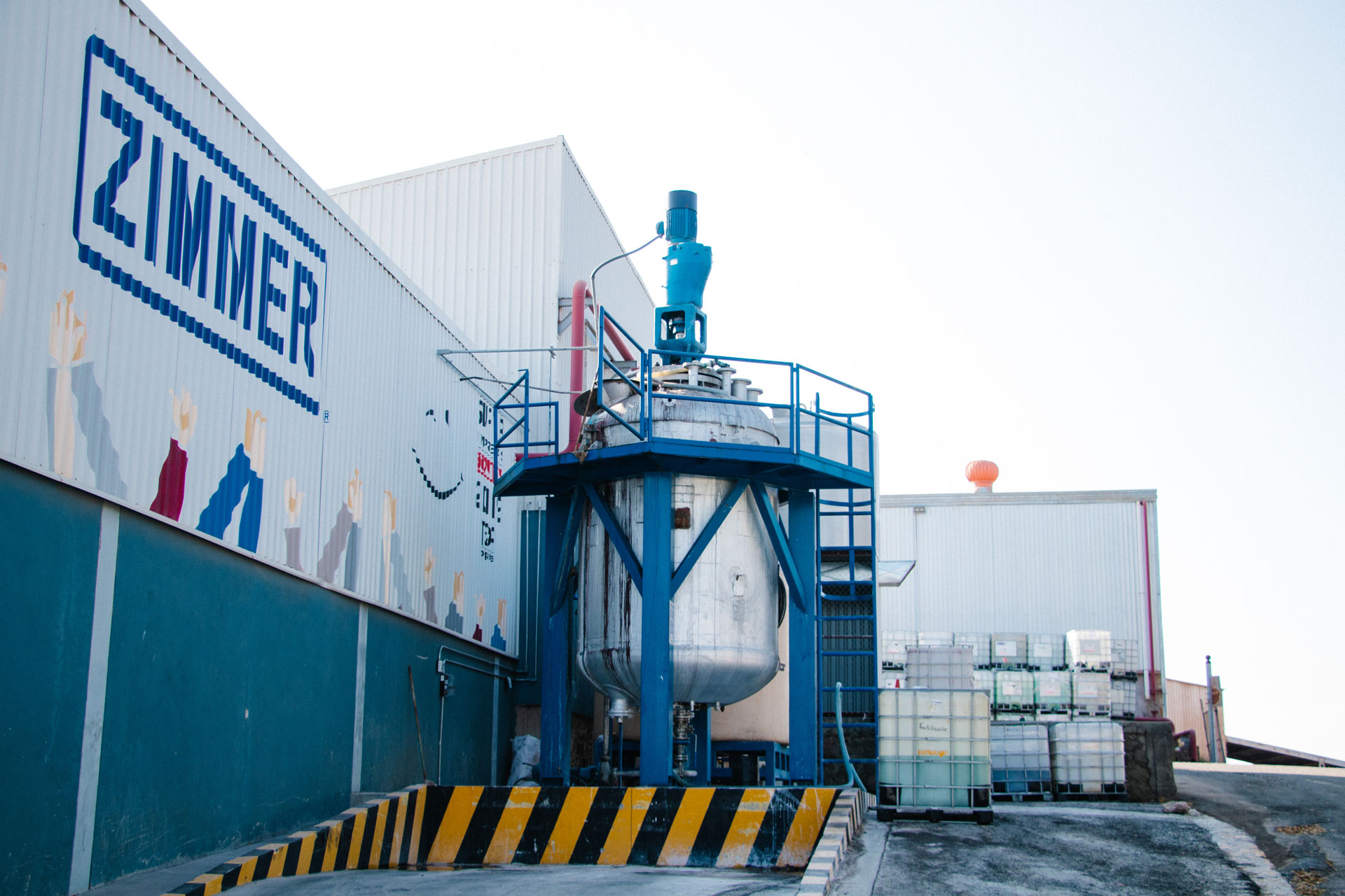 Estructura para Tanques de Producción